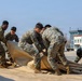 U.S. Marines establish forward arming, refueling point