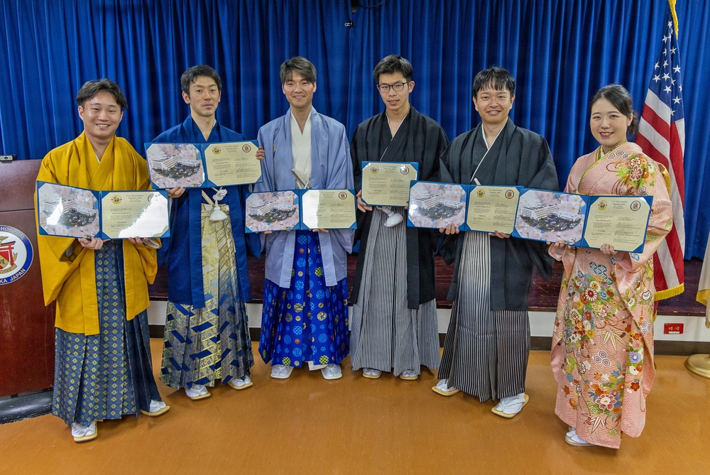 USNH Yokosuka Graduates Japanese Fellows, Strengthening Bilateral Medical Partnership