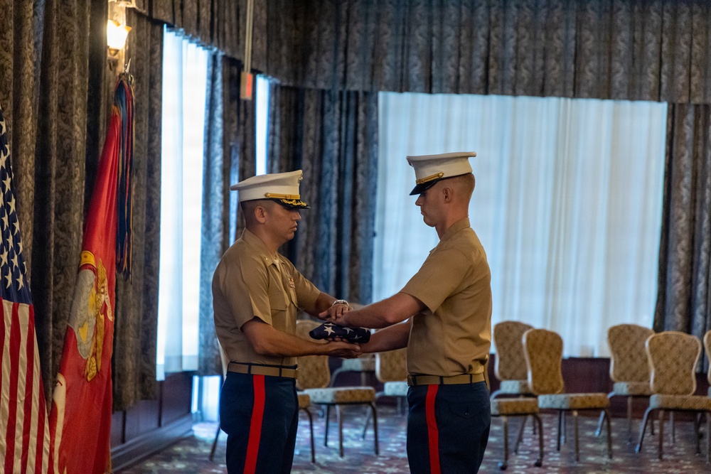 Maj. Terrazas retires after 26 years of service