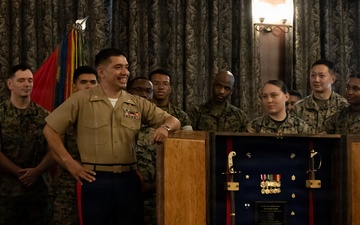 1st MAW Marine returns to say farewell after 26 years of service