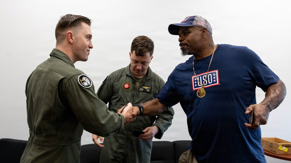 NFL Super Bowl Champion, Vince Wilfork, Tours MCBH