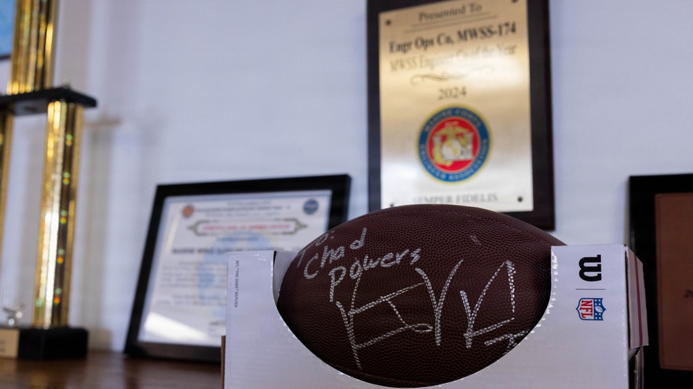 NFL Super Bowl Champion, Vince Wilfork, Tours MCBH