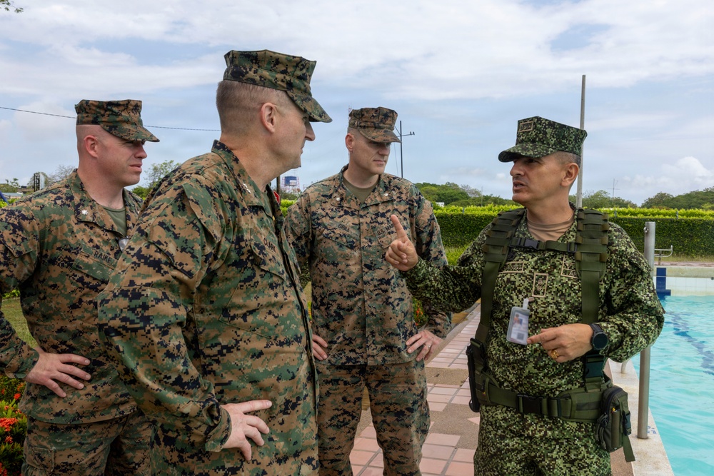 U.S. Marines and Navy conduct Maritime Staff Talks with Colombia