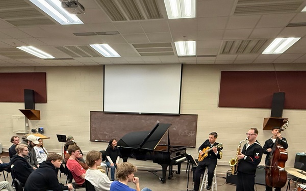 Navy Band Great Lakes Visits Calvin University