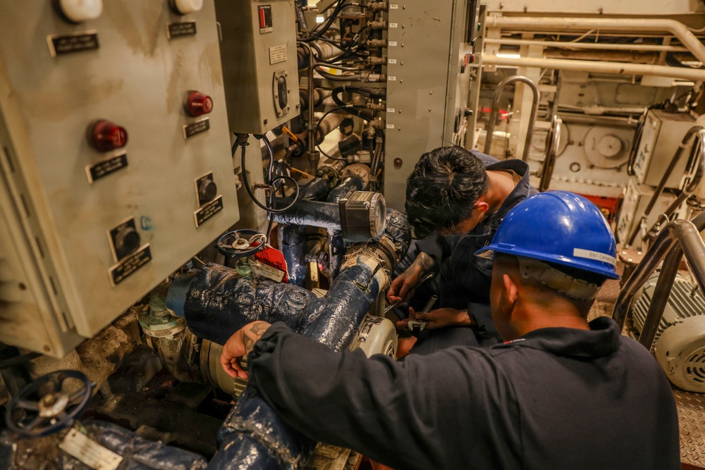 USS Ashland Completes Ship Wartime Repair and Maintenance Exercise in the Philippines