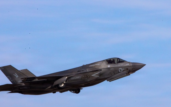 U.S. Marines refuel aircraft at forward arming, refueling point
