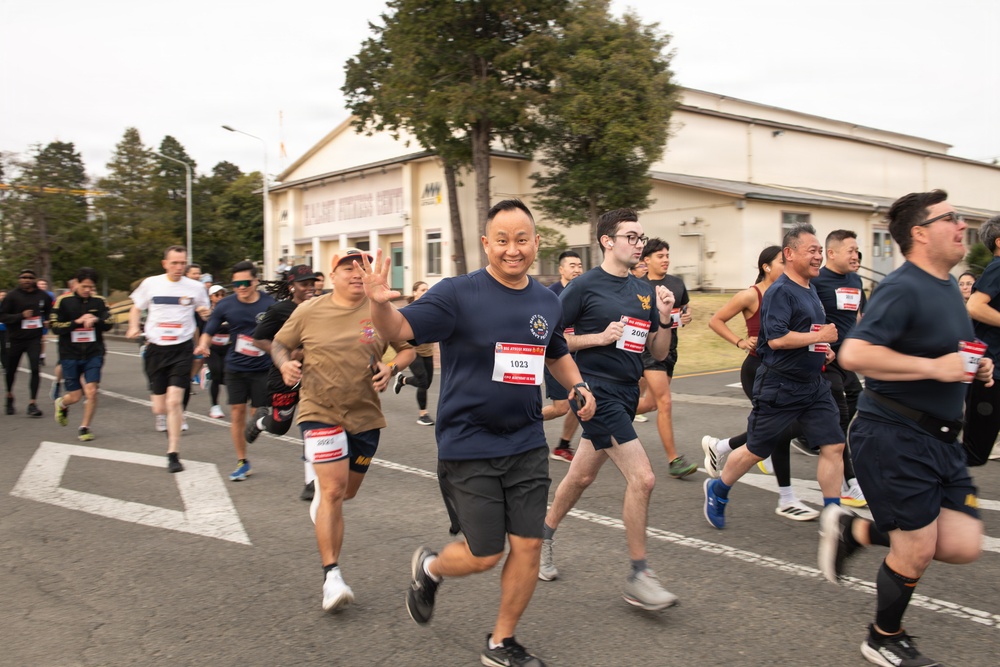 Chief’s 133rd Birthday 5K Run Onboard NAF Atsugi