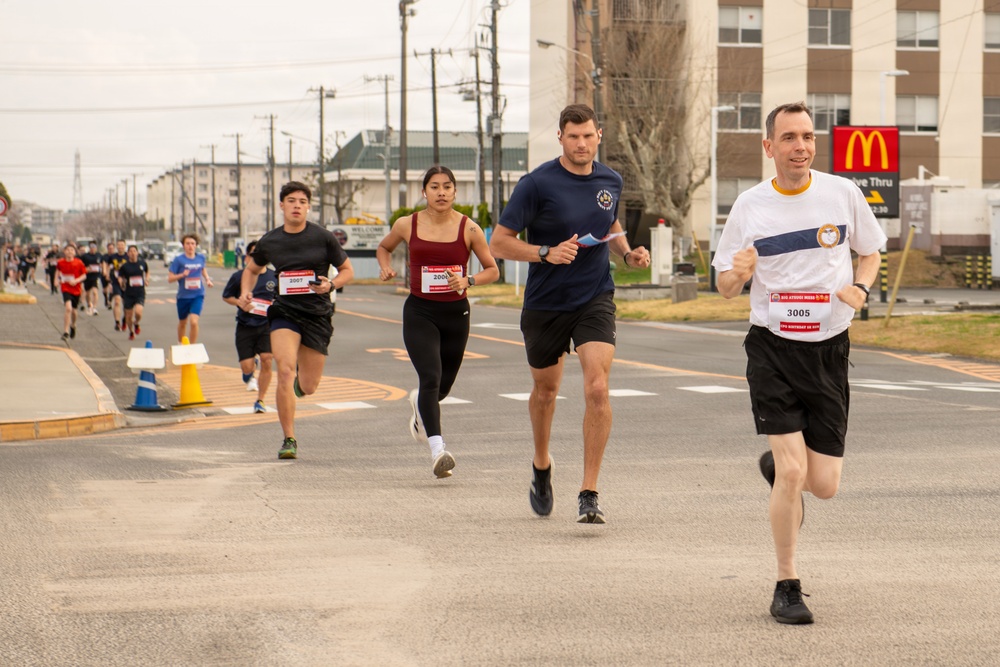 Chief’s 133rd Birthday 5K Run Onboard NAF Atsugi