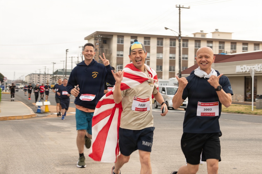 Chief’s 133rd Birthday 5K Run Onboard NAF Atsugi