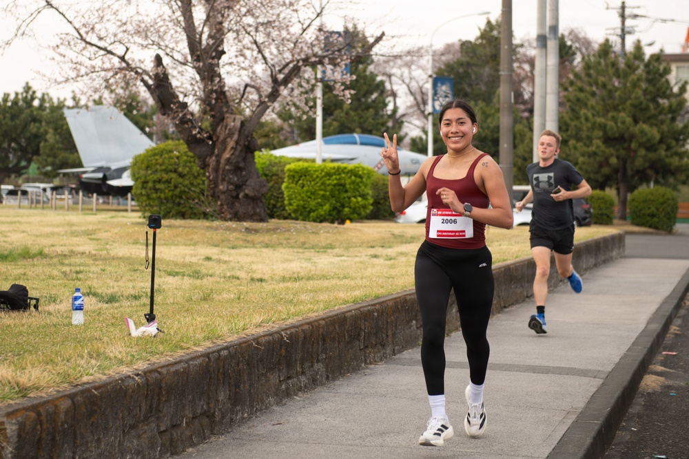 Chief’s 133rd Birthday 5K Run Onboard NAF Atsugi