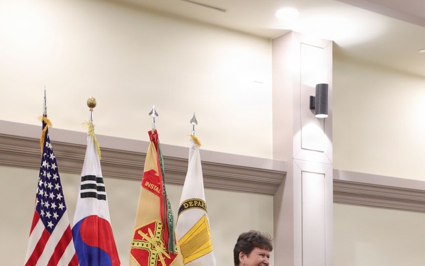 USAG Yongsan-Casey Hosts Employee Recognition Ceremony at Camp Casey