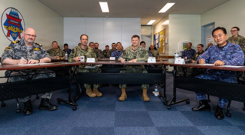 U.S. Navy, Japan Maritime Self-Defense Force and Royal Australian Navy attend Tri-Lateral Theater Anti-Submarine Warfare working group