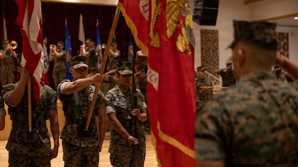 12th Littoral Logistics Battalion Holds Sergeant Major Relief and Appointment Ceremony