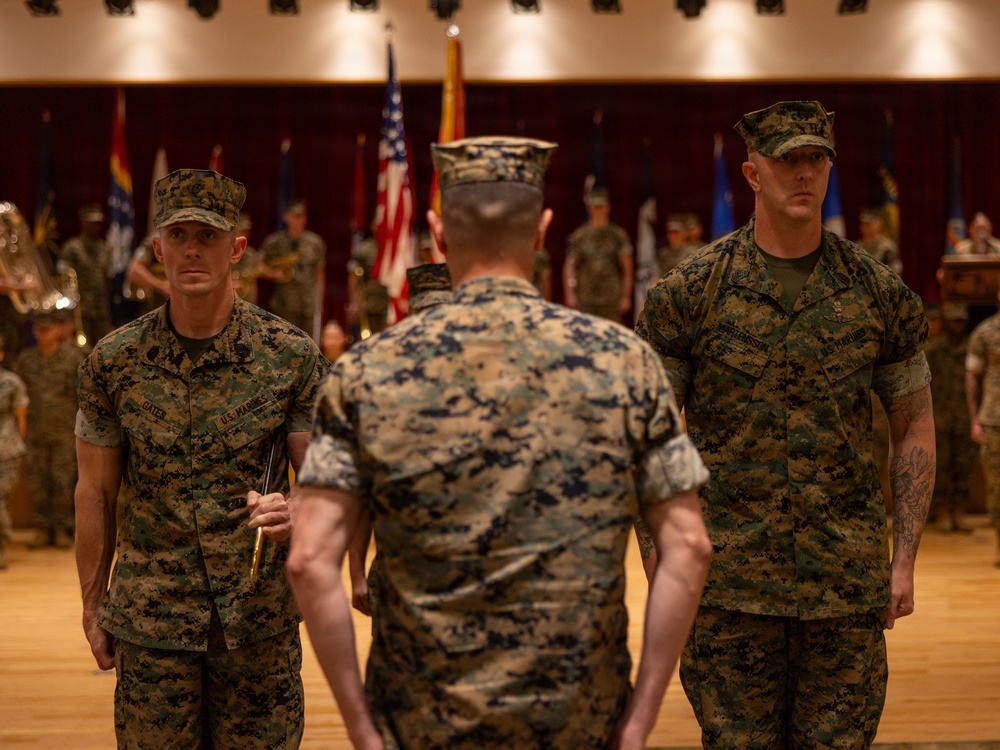 12th Littoral Logistics Battalion Holds Sergeant Major Relief and Appointment Ceremony