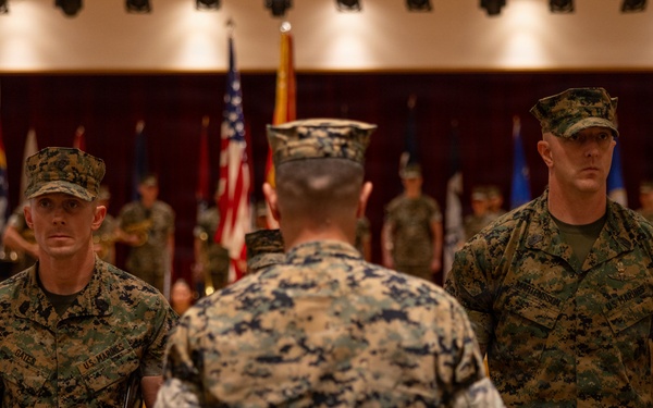 12th Littoral Logistics Battalion Holds Sergeant Major Relief and Appointment Ceremony