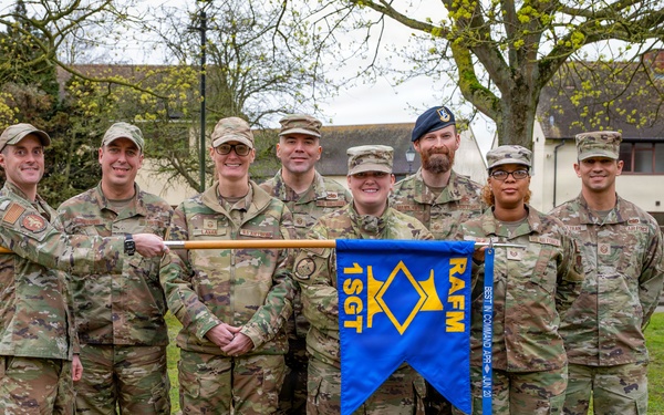 RAF Mildenhall First Sergeants Win USAFE-AFAFRICA Level Award