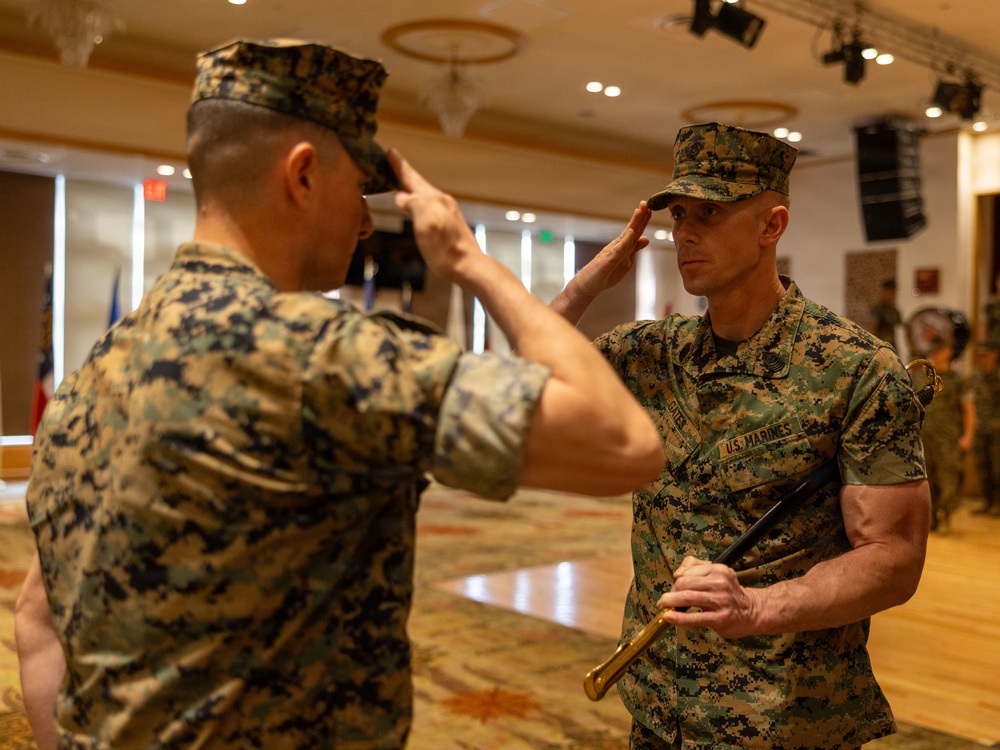 12th Littoral Logistics Battalion Holds Sergeant Major Relief and Appointment Ceremony