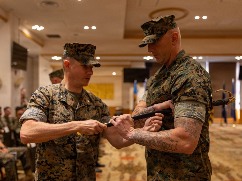 12th Littoral Logistics Battalion Holds Sergeant Major Relief and Appointment Ceremony