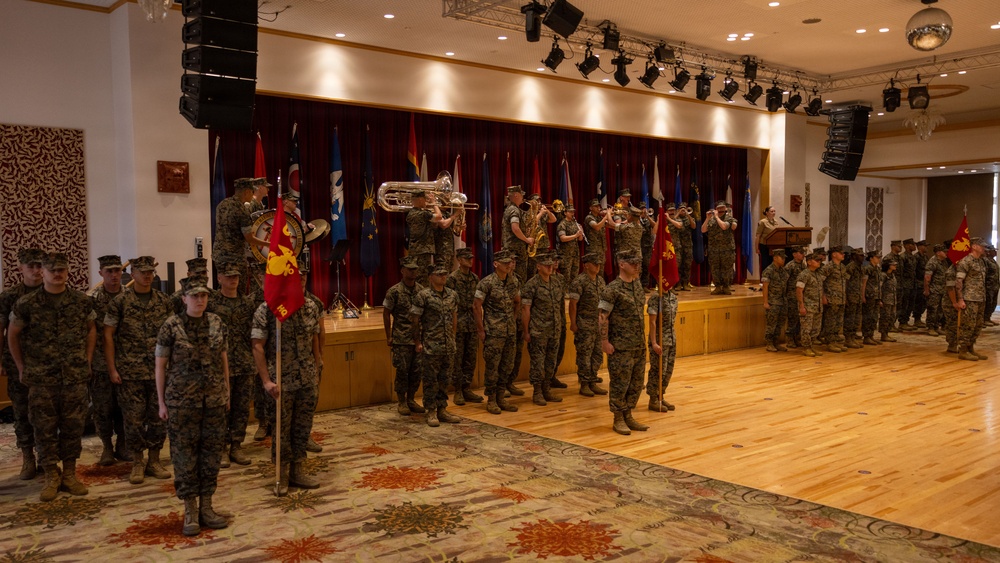 12th Littoral Logistics Battalion Holds Sergeant Major Relief and Appointment Ceremony