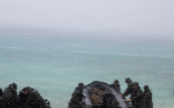 U.S. Marines with 12th LLB Execute Littoral Logistics Field Exercise