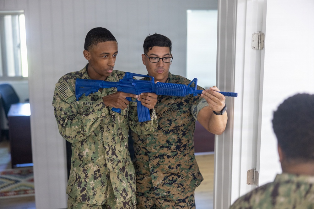 Joint services participate in MCB Camp Blaz SAF Training