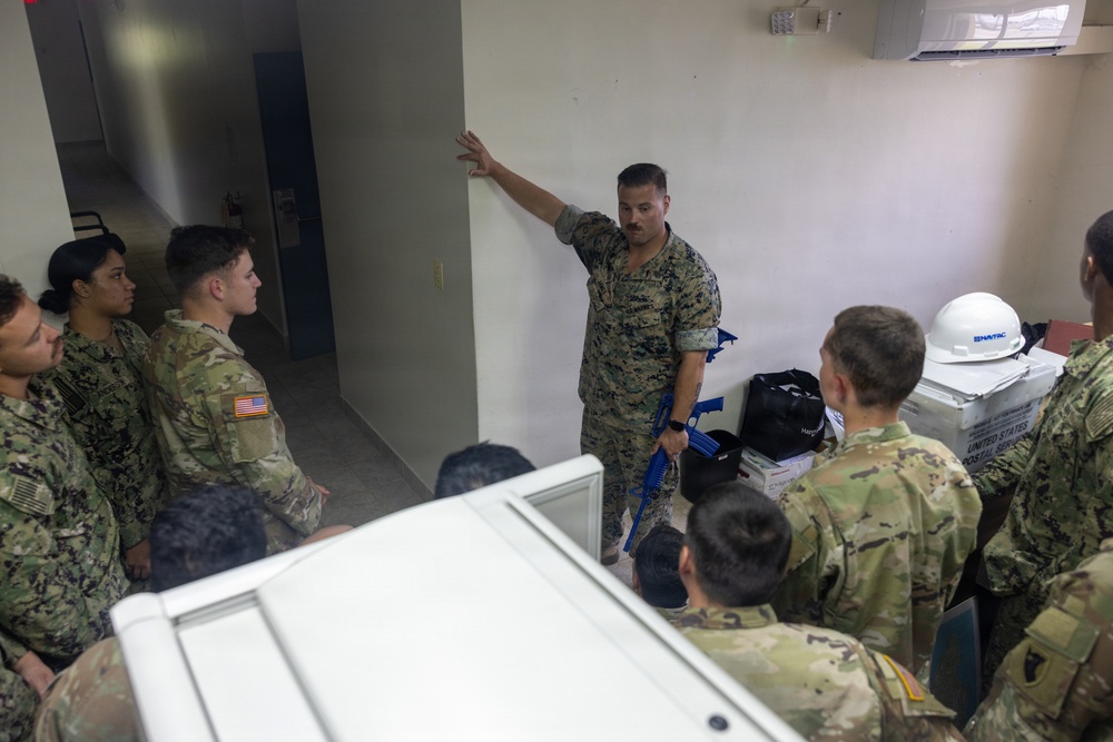 Joint services participate in MCB Camp Blaz SAF Training