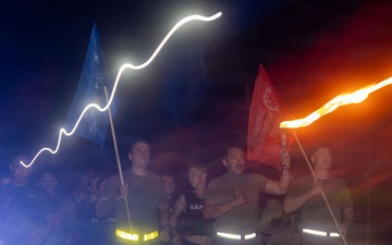 Camp Blaz PMO participates in Special Olympics Torch Run