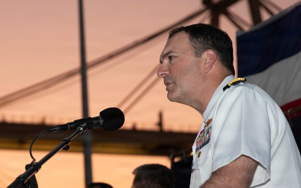 U.S. 7th Fleet, USS Blue Ridge host reception in Laem Chabang, Thailand