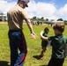 Camp Blaz Marines Participate in Finegayan Elementary's 1st Annual Mes CHamoru Field Day