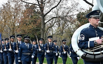 CSAF Wilsbach attends Brig. Gen. Anderson interment