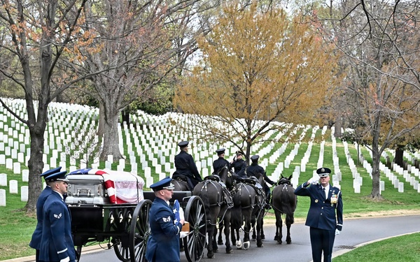 CSAF Wilsbach attends Brig. Gen. Anderson interment