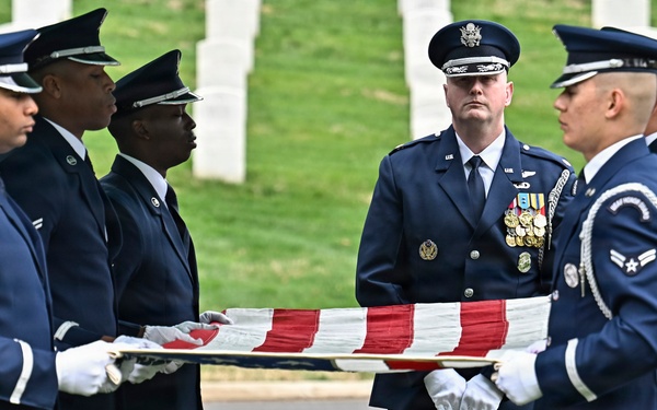 CSAF Wilsbach attends Brig. Gen. Anderson interment