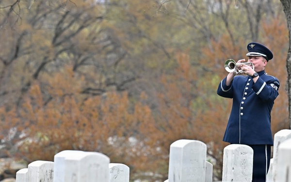 CSAF Wilsbach attends Brig. Gen. Anderson interment