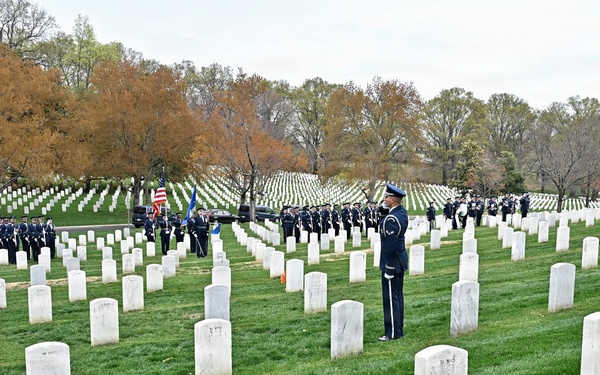 CSAF Wilsbach attends Brig. Gen. Anderson interment
