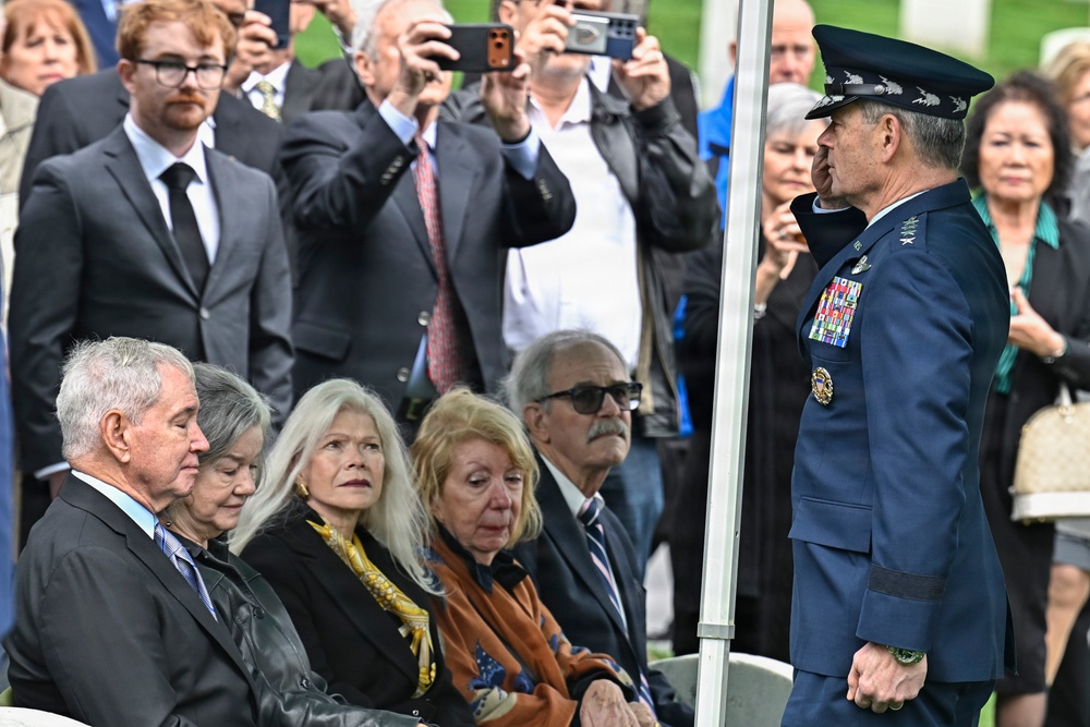 CSAF Wilsbach attends Brig. Gen. Anderson interment