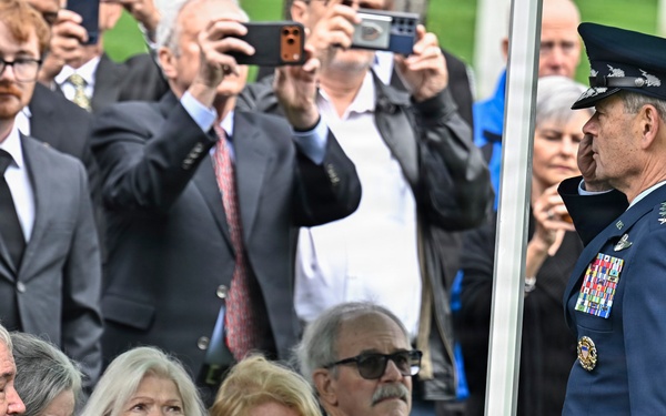 CSAF Wilsbach attends Brig. Gen. Anderson interment