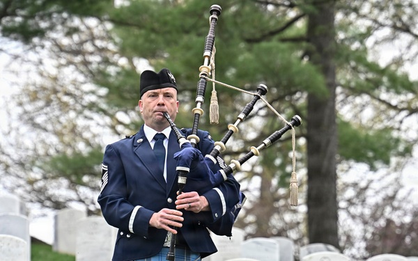 CSAF Wilsbach attends Brig. Gen. Anderson interment