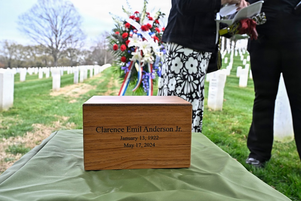CSAF Wilsbach attends Brig. Gen. Anderson interment