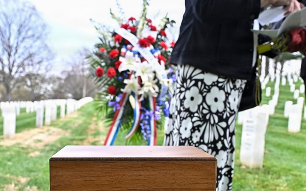 CSAF Wilsbach attends Brig. Gen. Anderson interment