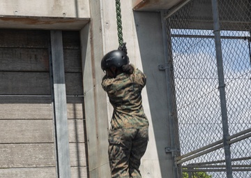Marines with 3rd MLG Conduct Rappel Training