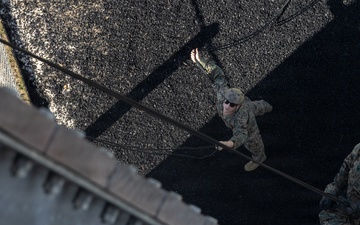 Marines with 3rd MLG Conduct Rappel Training