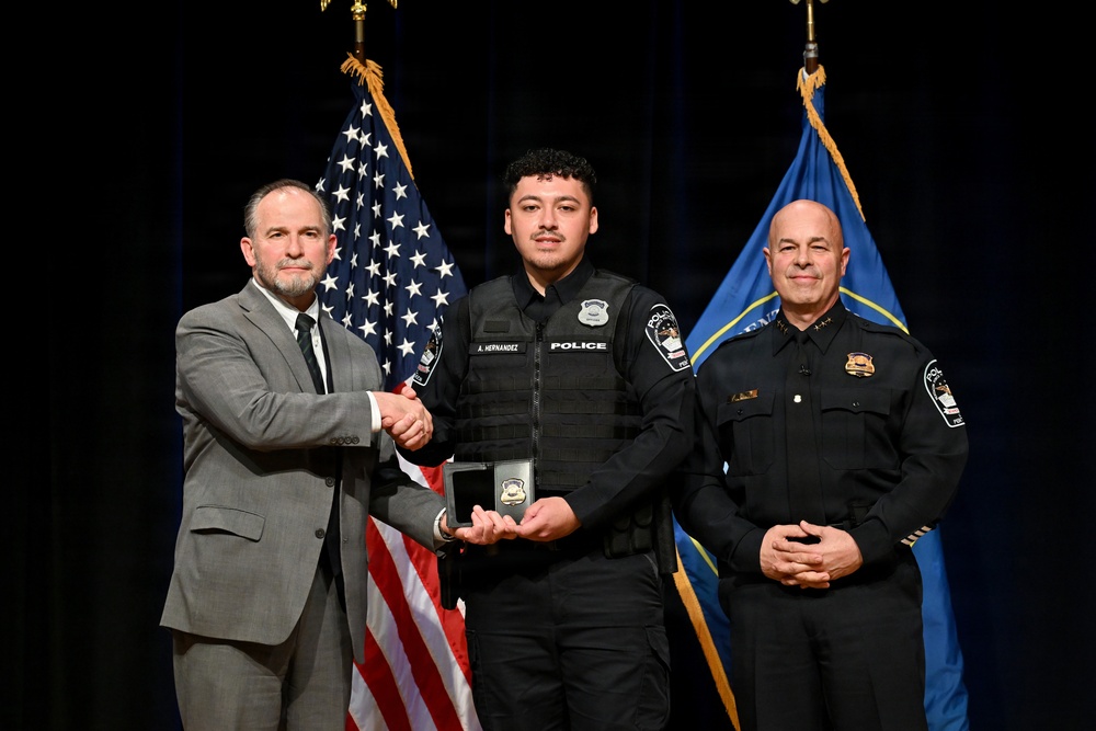 PFPA Holds New Police Officer Ceremony