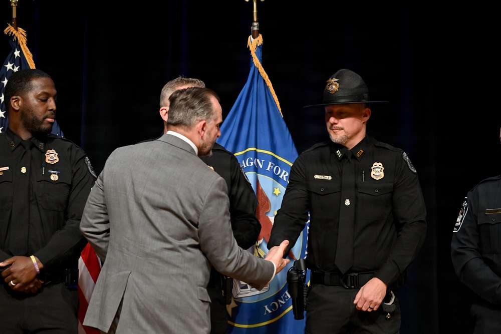PFPA Holds New Officer Ceremony