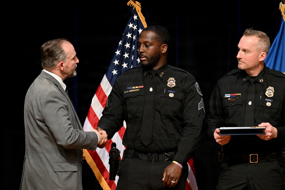 PFPA Holds New Officer Ceremony