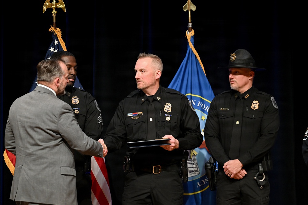 PFPA Holds New Officer Ceremony