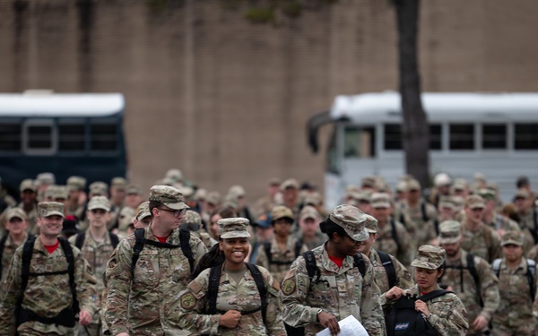 53rd Wing rucks during Warrior Day at Eglin AFB