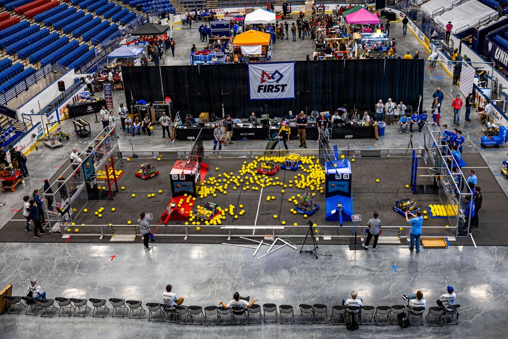 UNH hosts FIRST Robotics District Qualifier