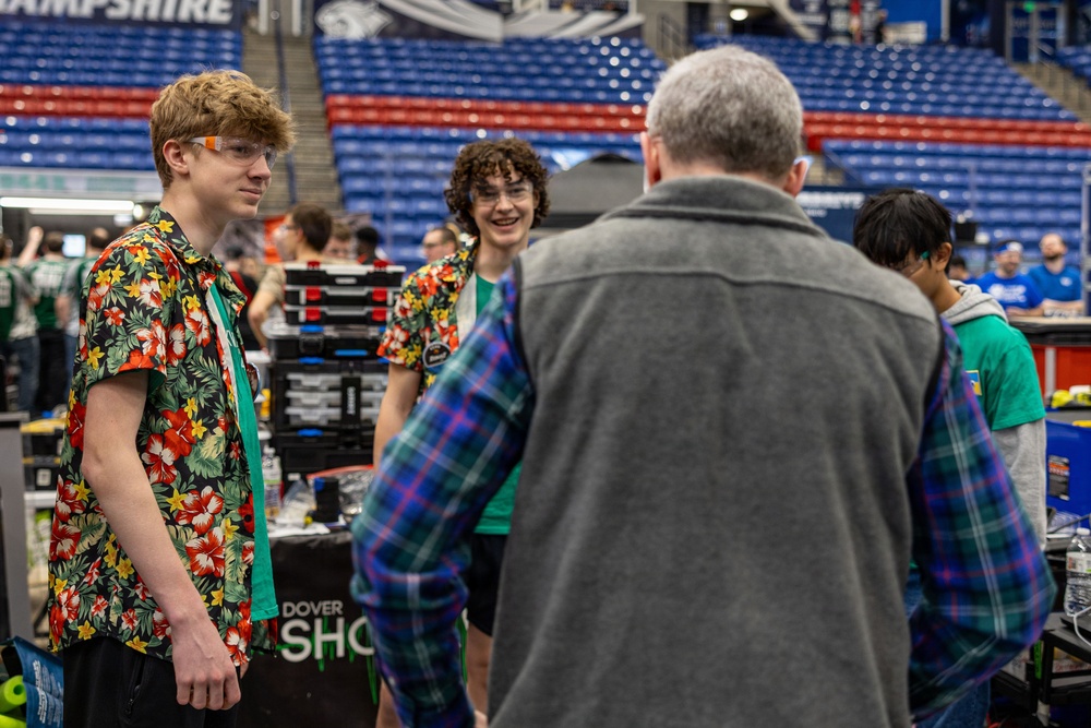 UNH hosts FIRST Robotics District Qualifier