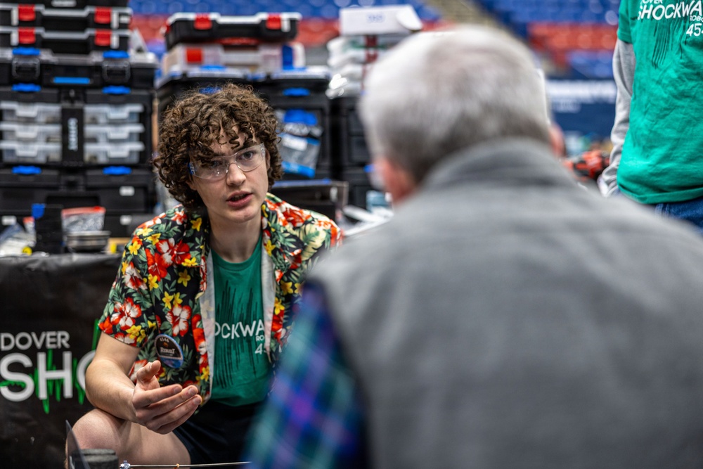 UNH hosts FIRST Robotics District Qualifier