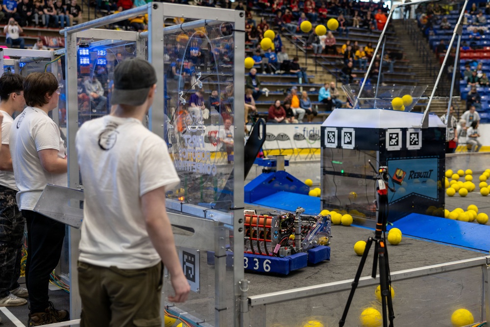 UNH hosts FIRST Robotics District Qualifier
